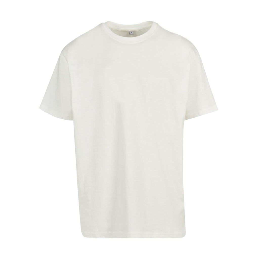 Weißes oversized T-Shirt reach for the stars, Frontansicht 