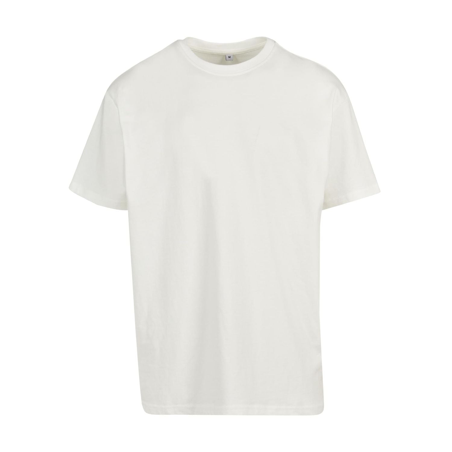 Weißes oversized T-Shirt reach for the stars, Frontansicht 