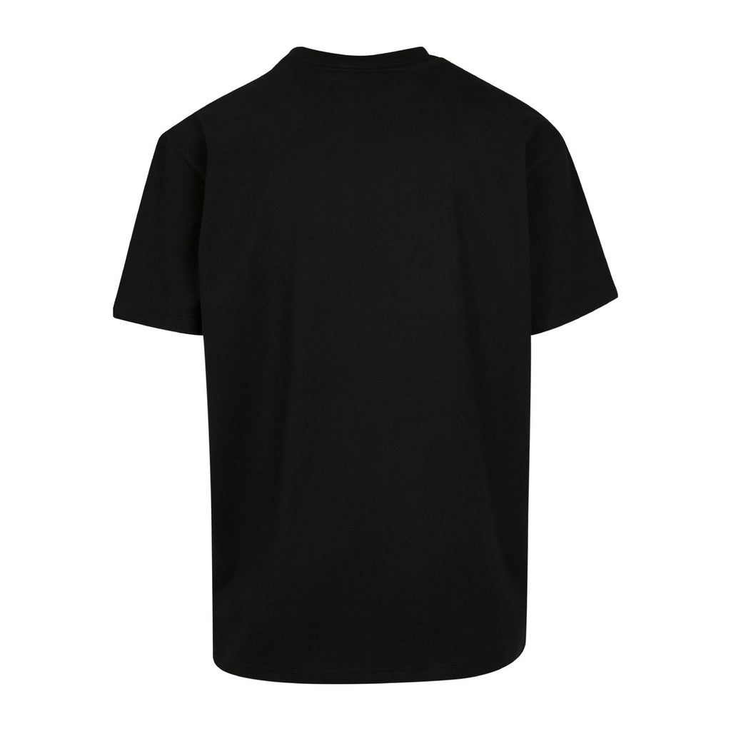 Schwarzes oversized T-Shirt unfiltered, Rückansicht 