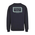 Pullover Original Call in dunkelblau von Chaoss, Rückansicht mit Grafik-Print