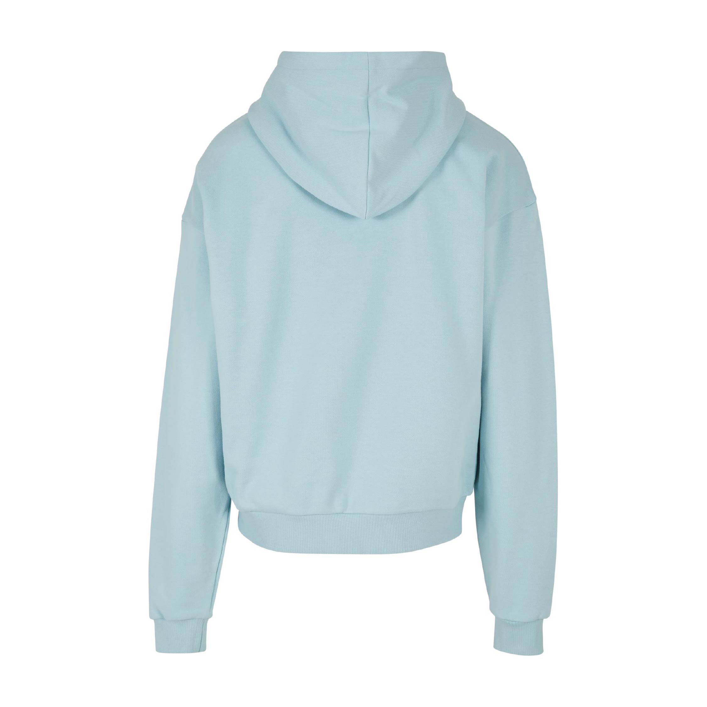 Hellblauer oversized Hoodie Original Line, Rückansicht