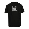 Schwarzes T-Shirt My Sex von Chaoss mit großem Backprint, Rückansicht