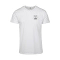 Weißes T-Shirt Heart von Chaoss, Frontansicht mit Herz-Print