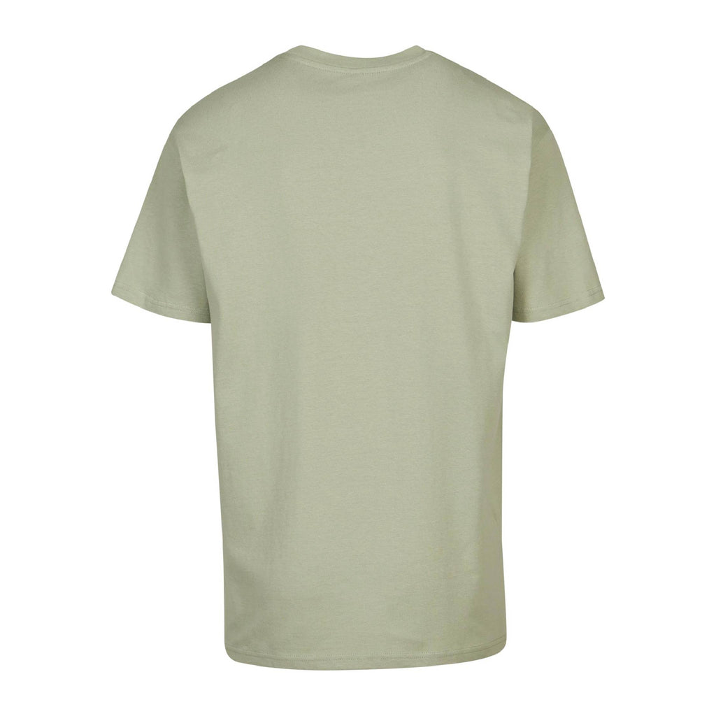 Olivefarbenes oversized T-Shirt Original Embrace Yourself, Rückansicht
