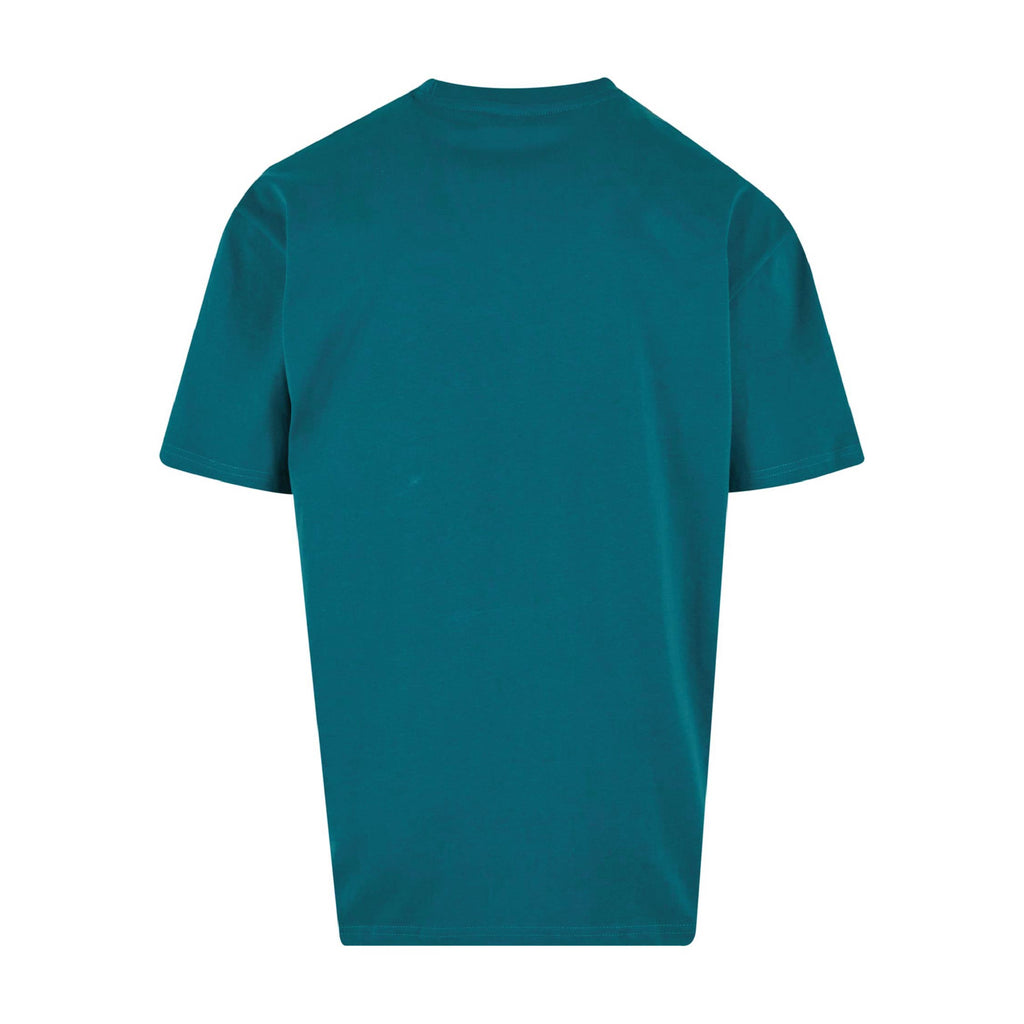 Petrolfarbenes oversized T-Shirt Original Embrace Yourself, Rückansicht