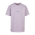 Pastelllila oversized T-Shirt Original Line, Frontansicht mit Chaoss Schriftzug